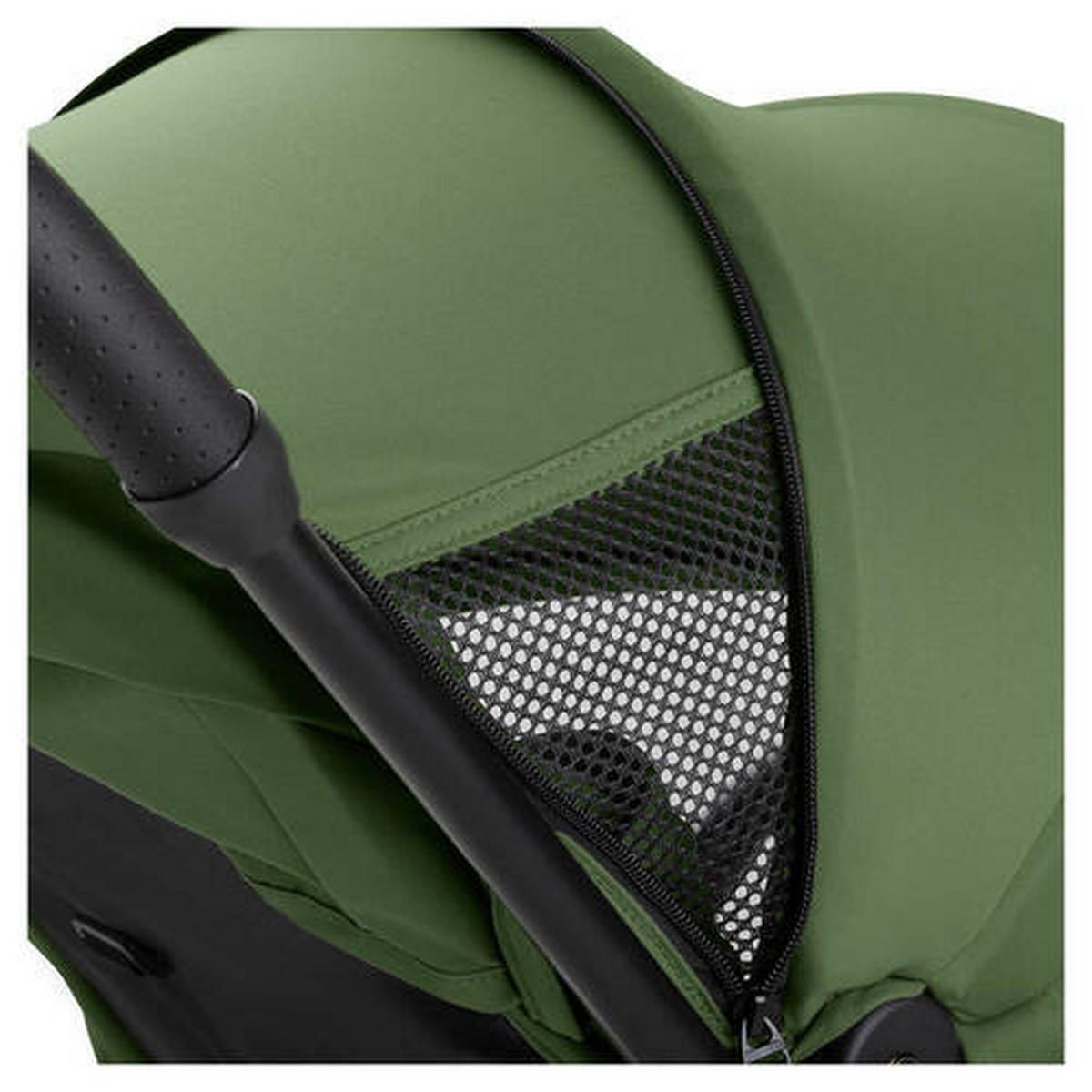 BUGGY TRAVEL N CARE PLUS  - Schwarz/Grün, Basics, Textil/Metall (81/51,5/105cm) - Hauck