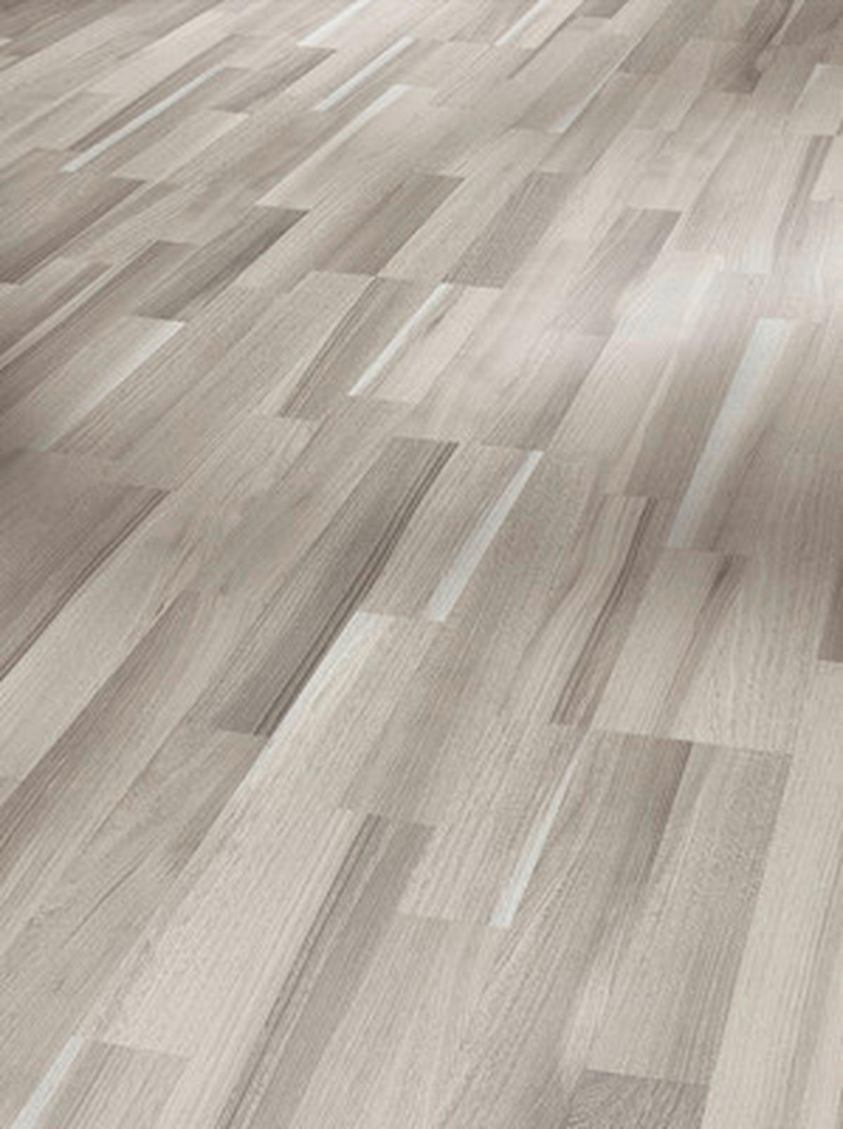 LAMINATBODEN Basic 200  per  m² - Hellgrau/Grau, KONVENTIONELL, Holzwerkstoff (128,5/19,4/0,7cm) - Parador