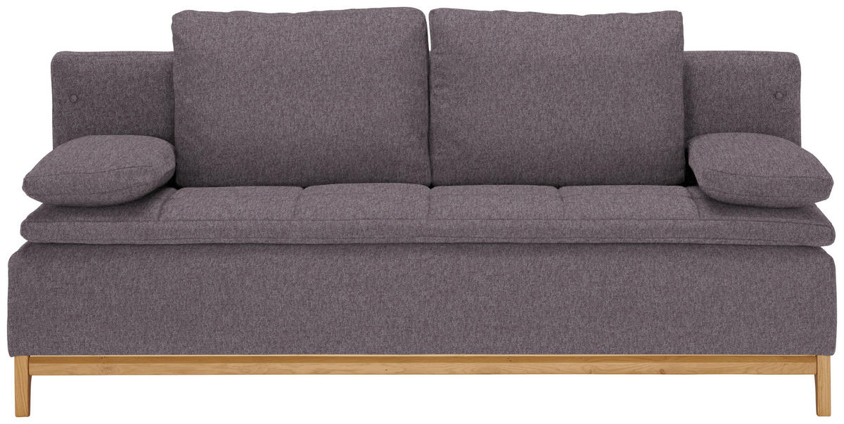 SCHLAFSOFA in Textil Grau  - Grau, Modern, Holz/Textil (200/96/88cm) - Joka