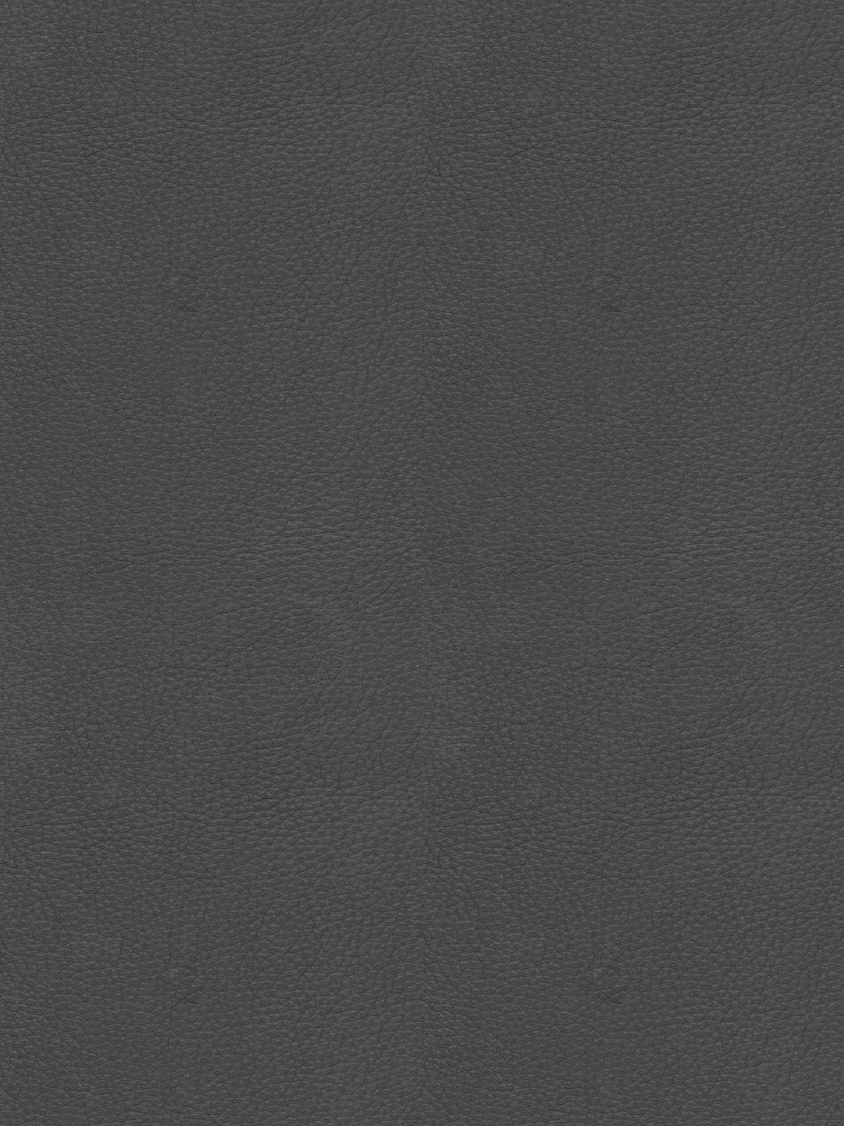ARMLEHNSTUHL  in Eisen Hochflor Echtleder pigmentiert  - Anthrazit/Schwarz, Design, Leder/Holz (59,5/83,5/63,5cm) - Emilio Belluti