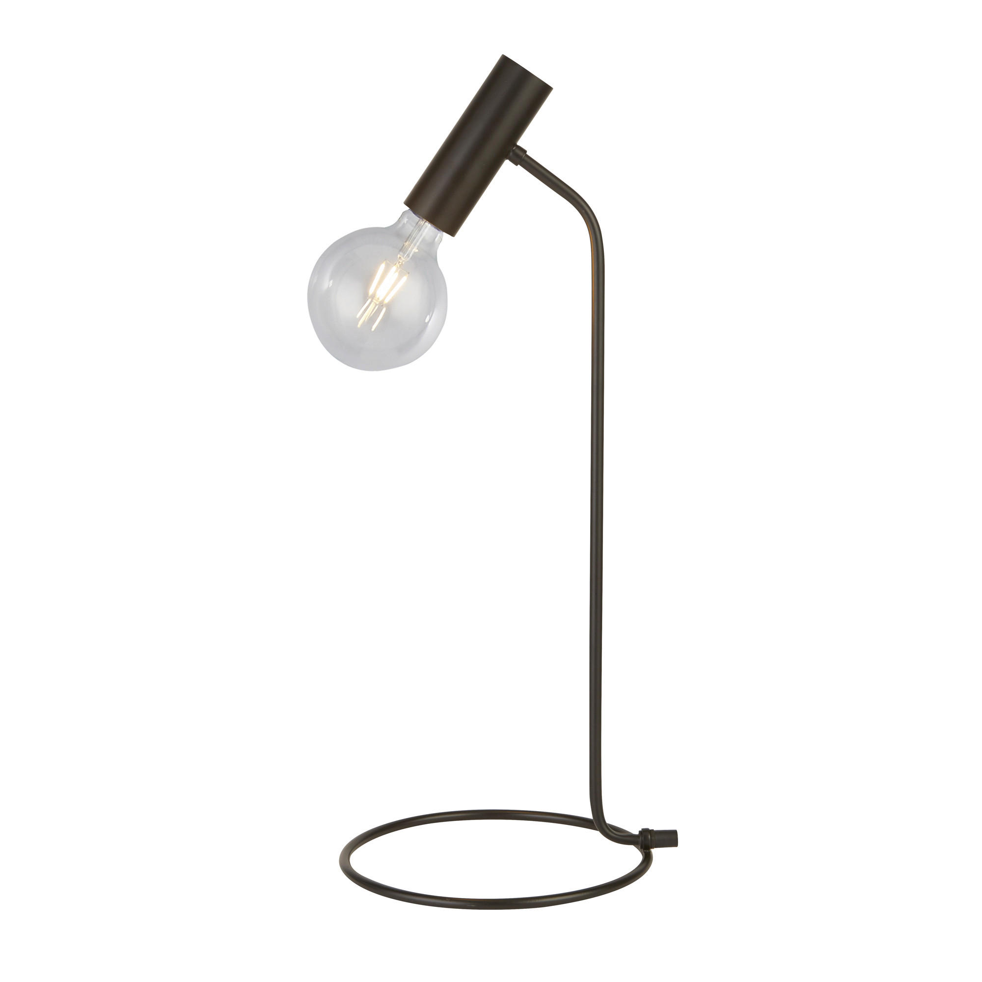 BORDSLAMPA Dulwich 23/57 cm   - svart, Basics, metall (23/57cm)