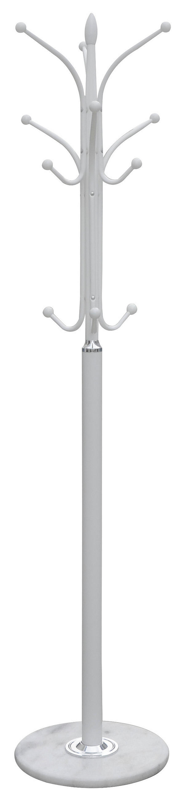 Stander Haine argintiu, alb, 37/180/37 cm