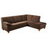 Ecksofa Mikrofaser - Buchefarben/Braun, KONVENTIONELL, Holz/Textil (258/200cm) - Ewald Schillig Brand