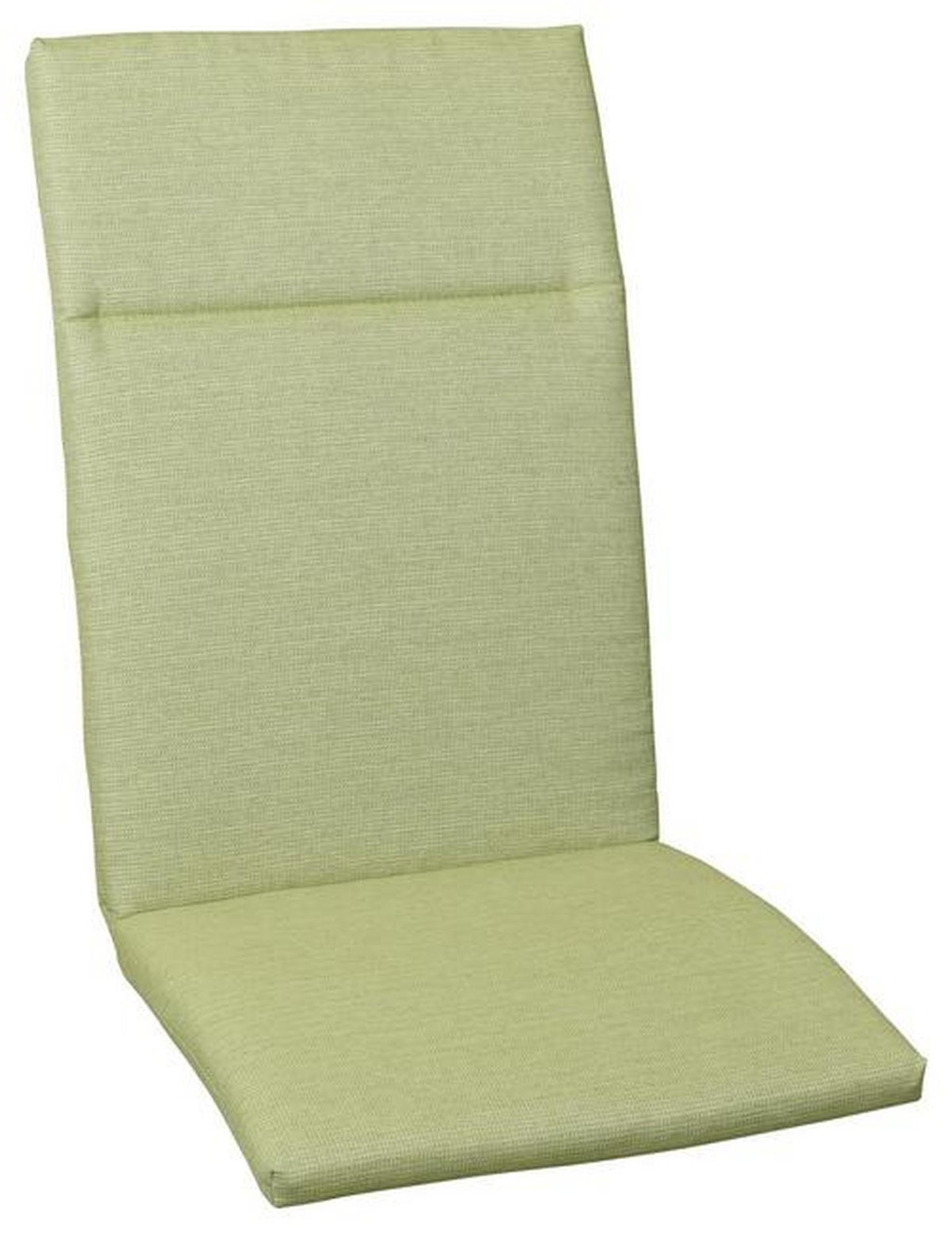 SESSELAUFLAGE Uni  - Hellgrün, Basics, Textil (50/4/120cm)