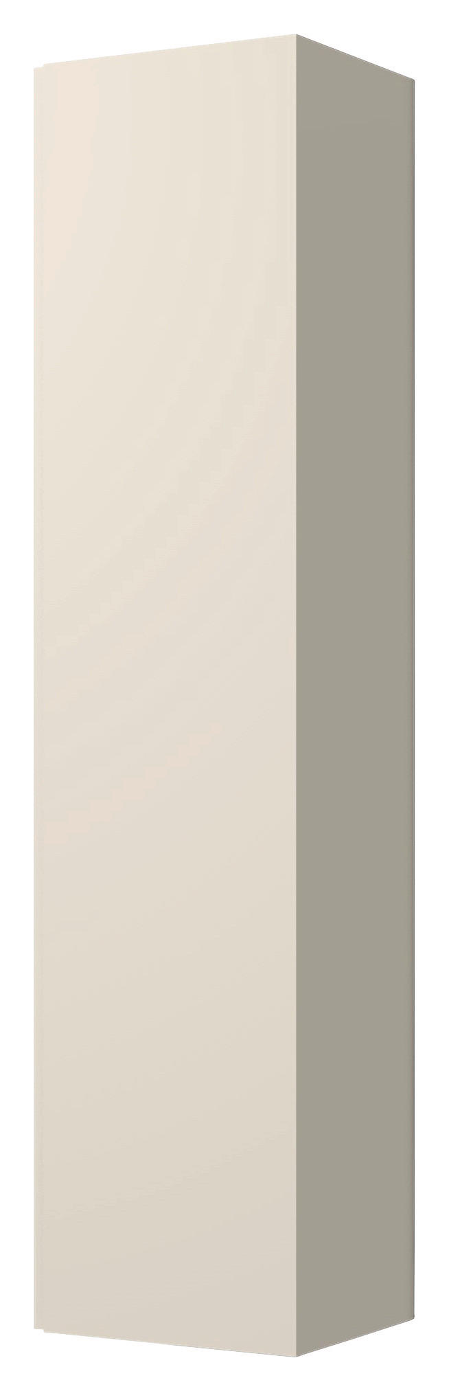 GARDEROBENSCHRANK Gardasee  in 40/165/33 cm  - Sandfarben, Design, Holzwerkstoff (40/165/33cm) - Moderano