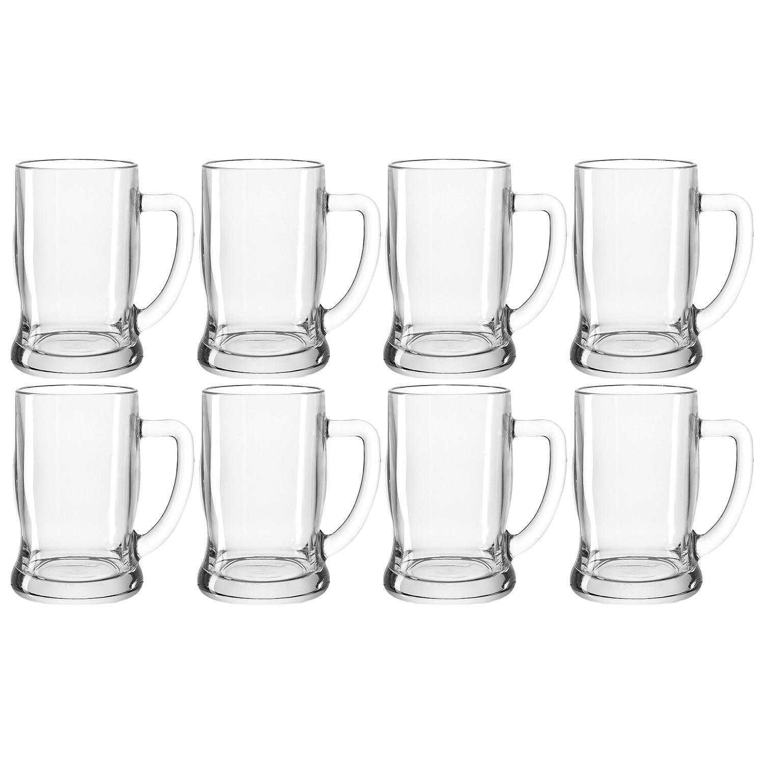 GLÄSERSET Taverna 8-teilig  - Klar/Transparent, Basics, Glas (13,40/15,20/9,60cm) - Leonardo
