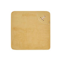 KAPUZENBADETUCH Spielwaren Safari  - Dunkelgelb, Basics, Textil (80/80/0,5cm) - Sterntaler