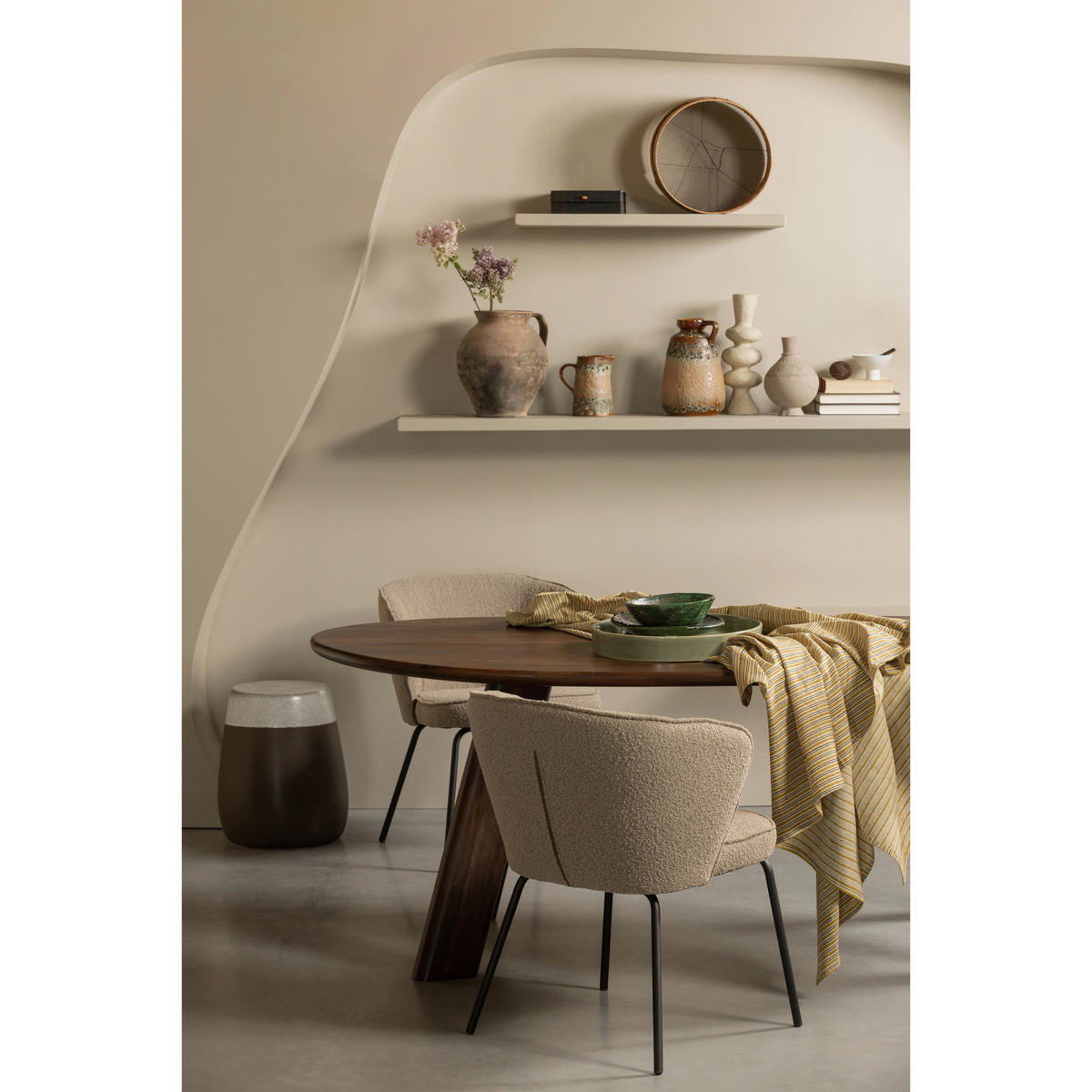 ESSTISCH in Holz 200/100/76 cm   - Walnussfarben, MODERN, Holz (200/100/76cm) - Livetastic