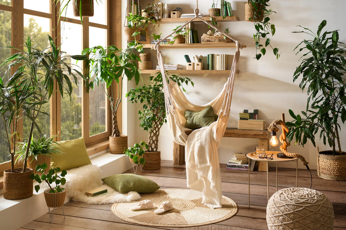 GARTENSCHWINGSTUHL - Weiß, Trend, Textil (30,00/130,00/100,00cm)