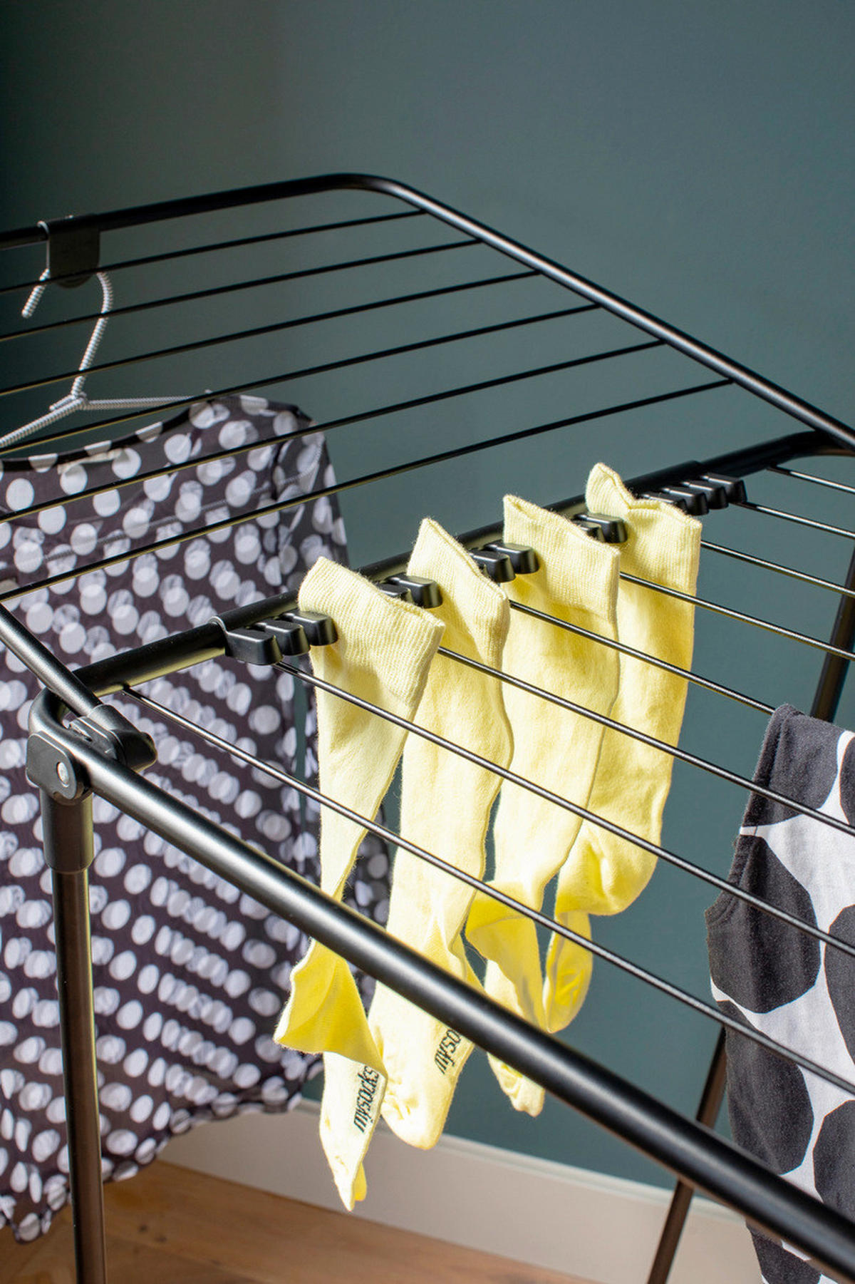 ŽICA ZA SUŠENJE VEŠA - crna, Osnovno, metal (58,8/116,4/5cm) - Brabantia
