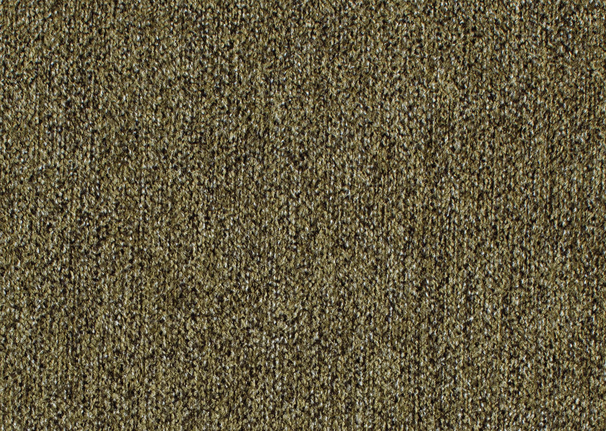 BOXSPRINGSOFA in Webstoff Olivgrün  - Schwarz/Olivgrün, Konventionell, Textil/Metall (204/93/100cm) - Livetastic