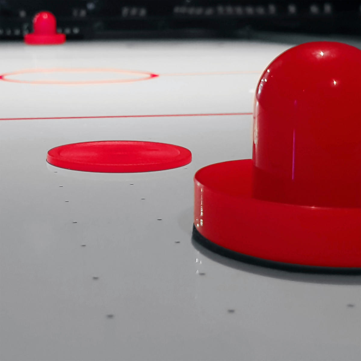 hockey sur glace de table - Schwarz, Konventionell, Holz (73/79/152cm)