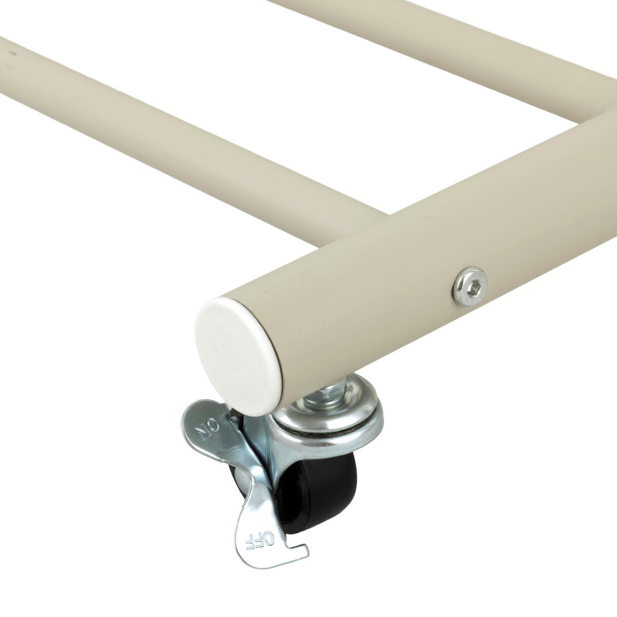 KLEIDERWAGEN in Beige 68/171/43 cm   - Beige, Design, Kunststoff/Metall (68/171/43cm) - MID.YOU