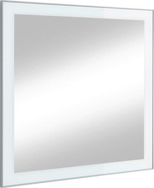 WANDSPIEGEL 80/77/2 cm  - Weiss, Design, Glas (80/77/2cm) - Novel