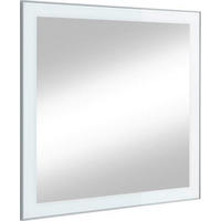 WANDSPIEGEL 80/77/2 cm    in rechteckig  - Weiß, Design, Glas (80/77/2cm)