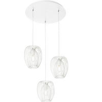 PENDELLEUCHTE Camp 50/200 cm   - Weiß, Design, Metall (50/200cm) - Fabas Luce