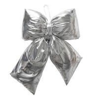 DEKOR MASNI - ezüstszínű, Basics, textil (49/60/12,5cm)