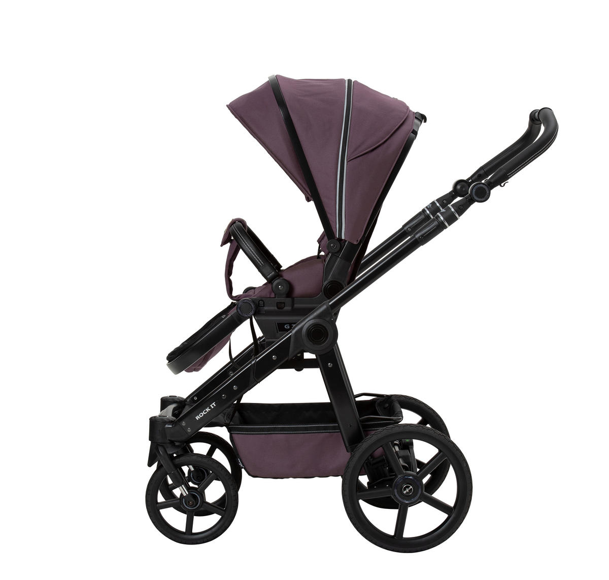 KINDERWAGENSET Outdoor Activity  - Aubergine, Basics, Textil (58,5/115/102cm) - Hartan