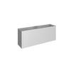 HOCHBEET - Silberfarben, Basics, Metall (201/77/53cm) - Biohort