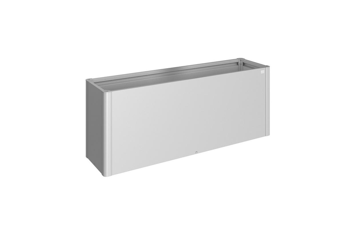 HOCHBEET - Silberfarben, Basics, Metall (201/77/53cm) - Biohort