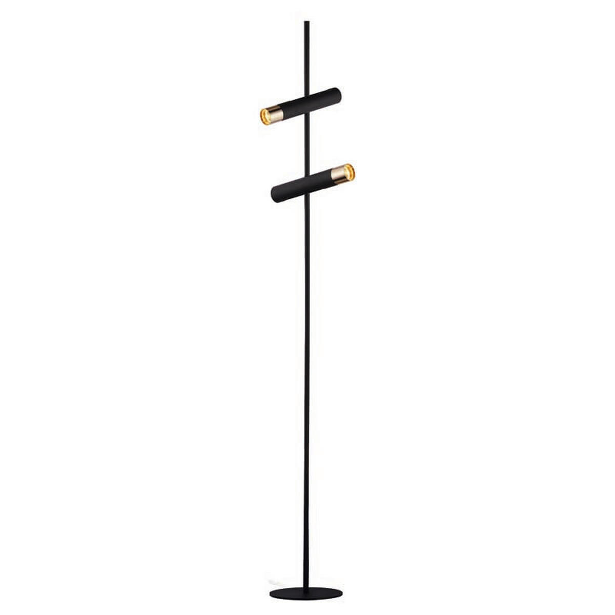 LED-STEHLEUCHTE 22/151 cm    - Schwarz, Basics, Metall (22/151cm)