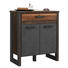 SCHUHSCHRANK 83/97/42 cm - Dunkelgrau/Braun, Trend, Holzwerkstoff/Kunststoff (83/97/42cm) - Voleo SCHUHSCHRANK 83/97/42 cm - Dunkelgrau/Braun, Trend, Holzwerkstoff/Kunststoff (83/97/42cm) - Voleo