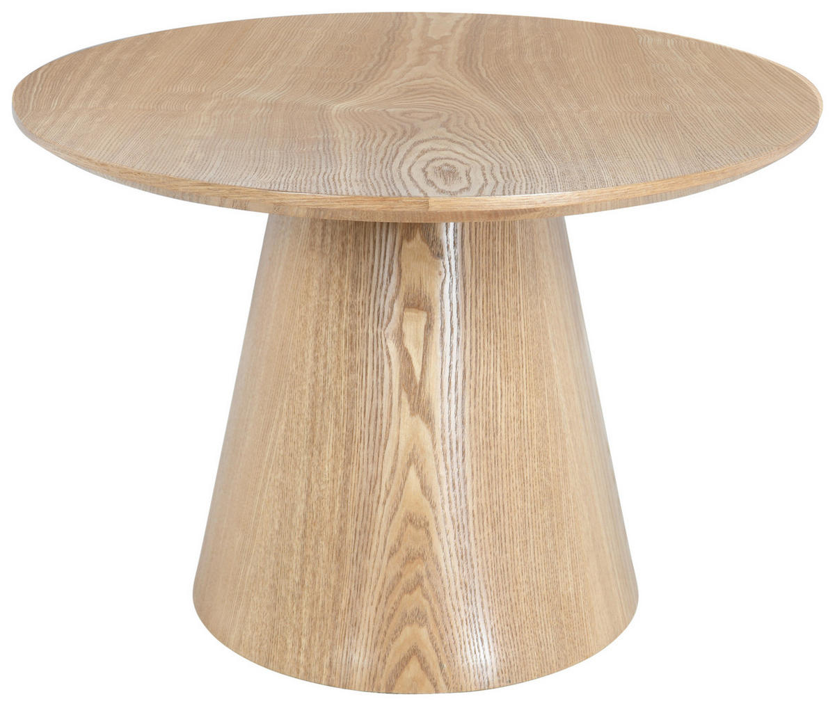 COUCHTISCH Eiche furniert oval Eichefarben  - Eichefarben, Design, Holz/Holzwerkstoff (110/40/60cm) - MID.YOU