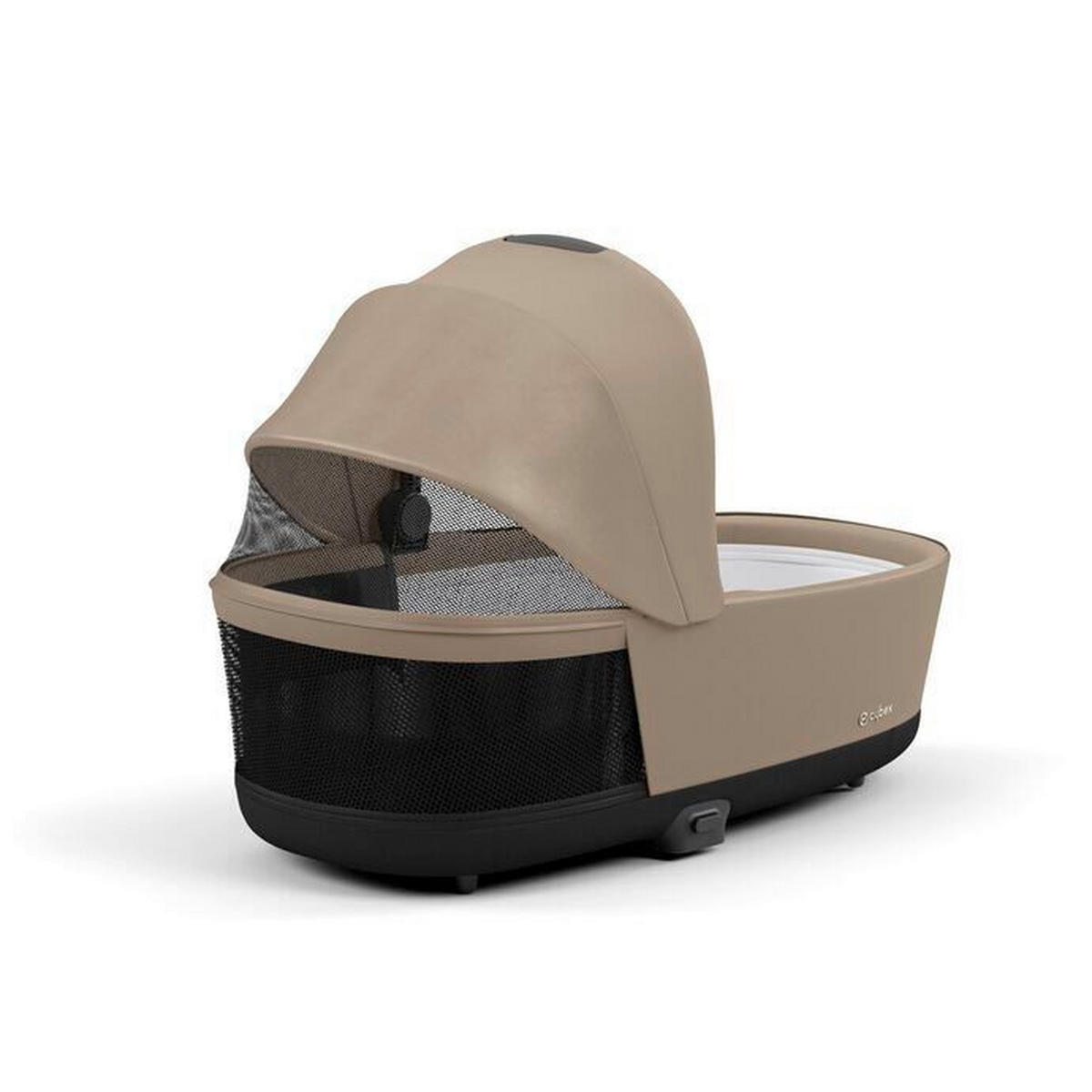 LIEGEWANNE Priam Lux  - Beige/Weiß, Basics, Textil (87,5/48/60cm) - cybex PLATINUM
