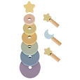 STAPELTURM - Multicolor, Basics, Holz - My Baby Lou
