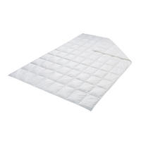 DAUNENDECKE  155/220 cm 10 % Federn 90 % Daunen  - Weiß, Basics, Textil (155/220cm)
