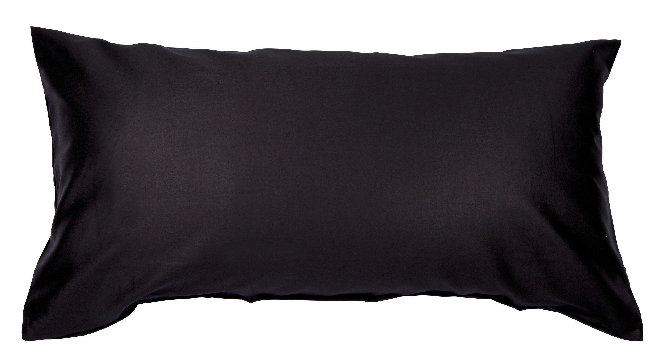 KOPFKISSENBEZUG Giacomo 40/80 cm  - Schwarz, Basics, Textil (40/80cm) - Janine