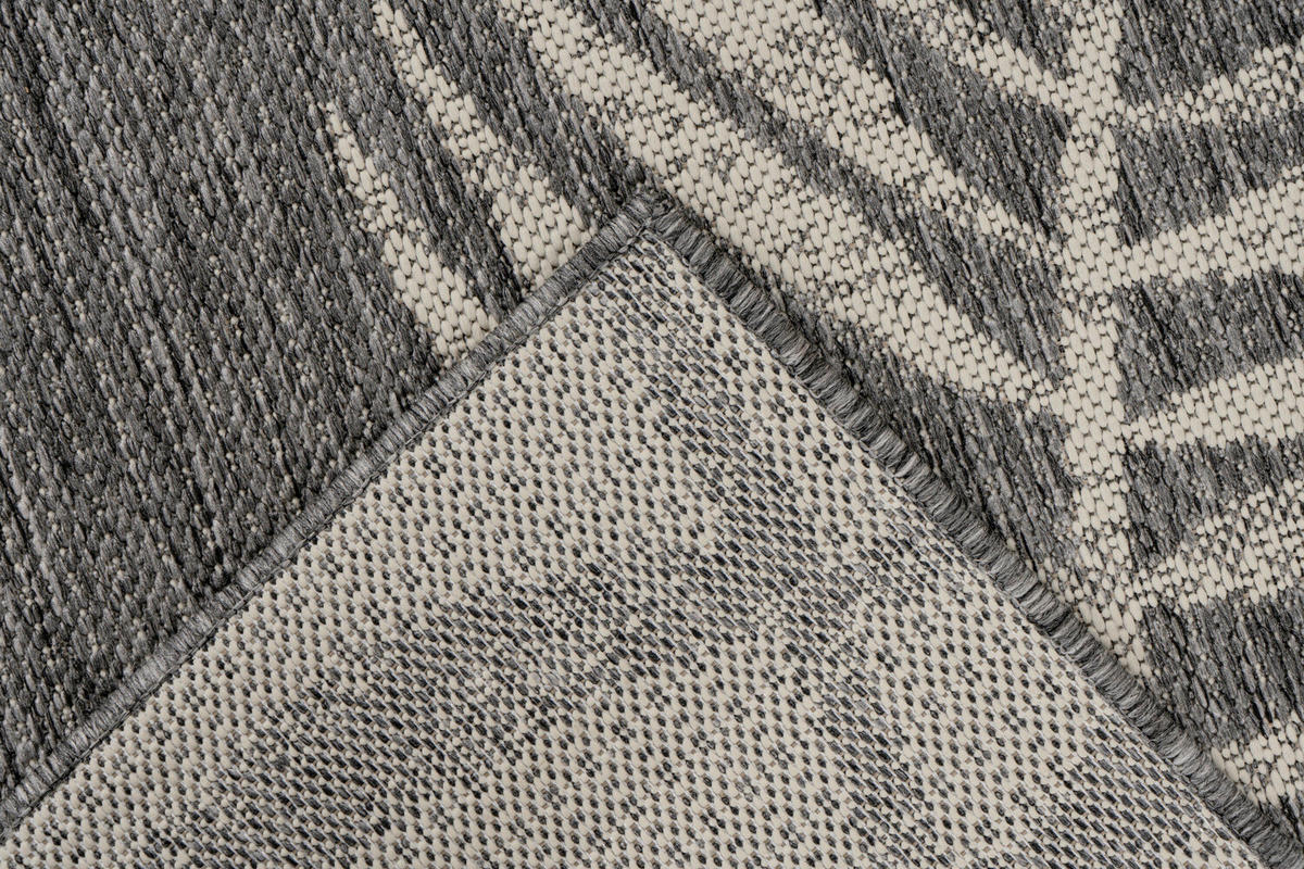 FLACHWEBETEPPICH 200/290 cm Silberfarben rechteckig  - Silberfarben, Basics, Textil (200/290cm) - Kayoom