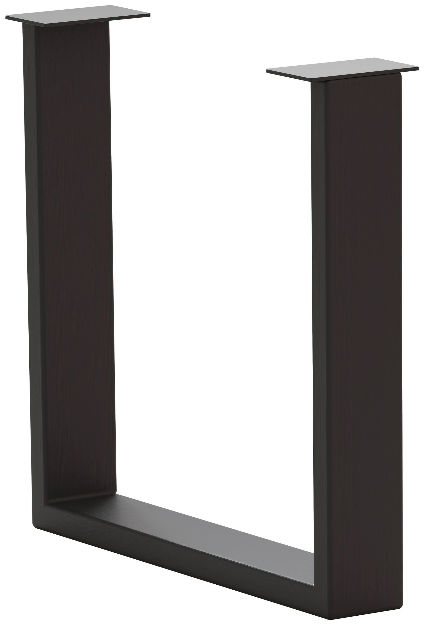 TISCHGESTELL Anthrazit  - Anthrazit, Design, Metall (73/17/74cm) - Waldwelt