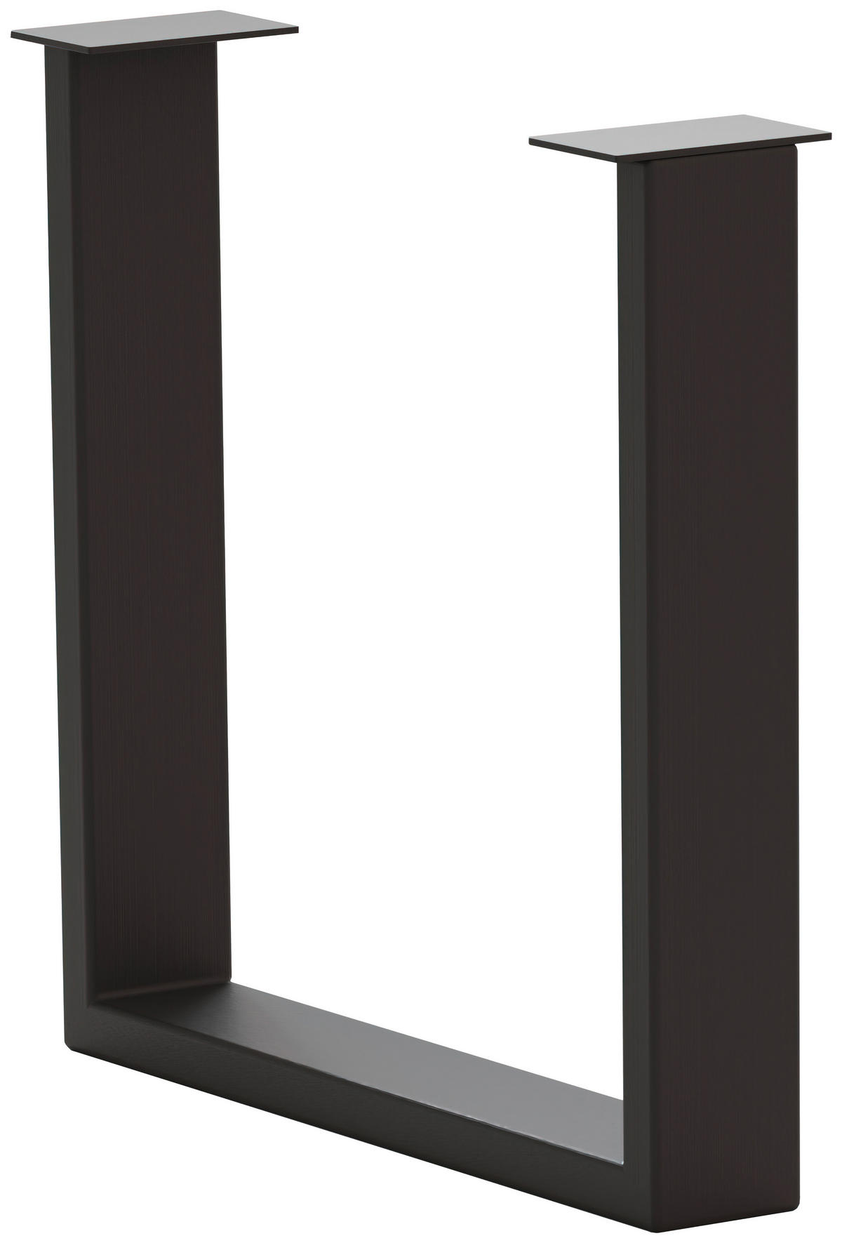TISCHGESTELL Anthrazit  - Anthrazit, Design, Metall (73/17/74cm) - Waldwelt