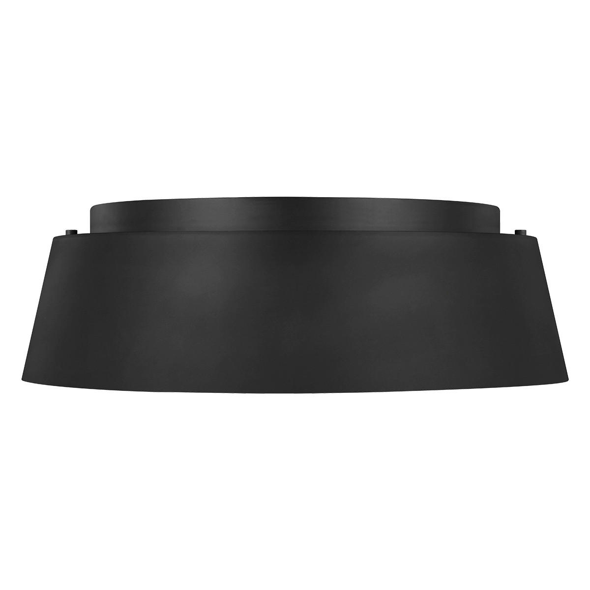 TAKLAMPA Elstead Fe-Asher 36.8/11.9 cm  - svart, Basics, metall/glas (36.8/11.9cm) - Elstead Lighting