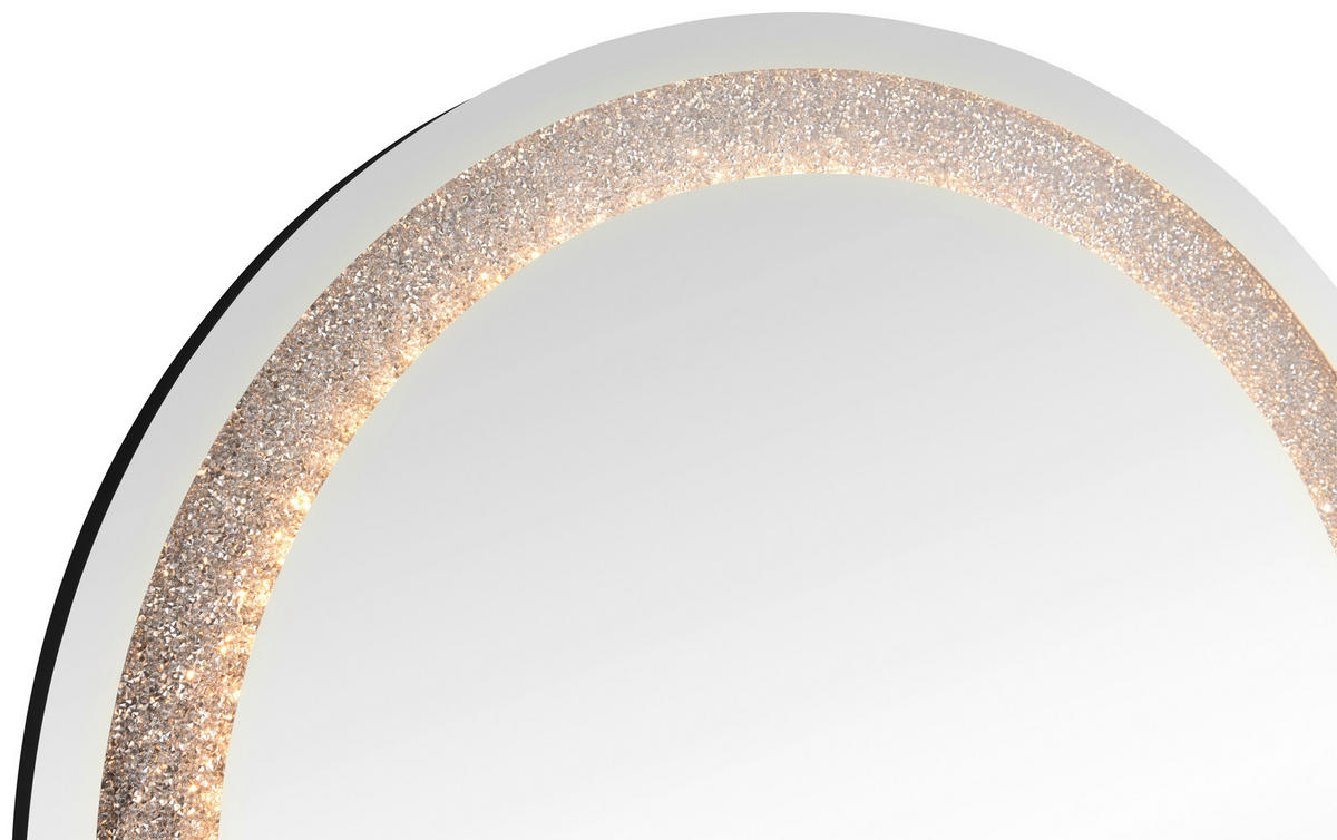 BADEZIMMERSPIEGEL 60/60/4 cm  - Silberfarben, MODERN, Glas (60/60/4cm)