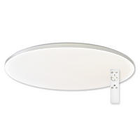 STROPNÍ LED SVÍTIDLO, 45/45/6.5 cm - bílá, Design, kov/plast (45/45/6.5cm)
