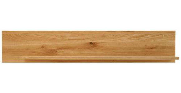 WANDBOARD Asteiche massiv Eichefarben  - Eichefarben, Design, Holz (130/22,5/26cm) - Linea Natura