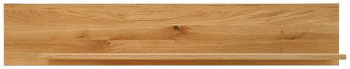 WANDBOARD Asteiche massiv Eichefarben  - Eichefarben, Design, Holz (130/22,5/26cm) - Linea Natura