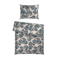 PÅSLAKANSET 2-teilig Mavie satin 150/210 cm  - blå, Basics, textil (150/210cm) - Esposa