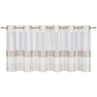 KURZGARDINE    140/50 cm  - Taupe/Braun, Basics, Textil (140/50cm) - Esposa