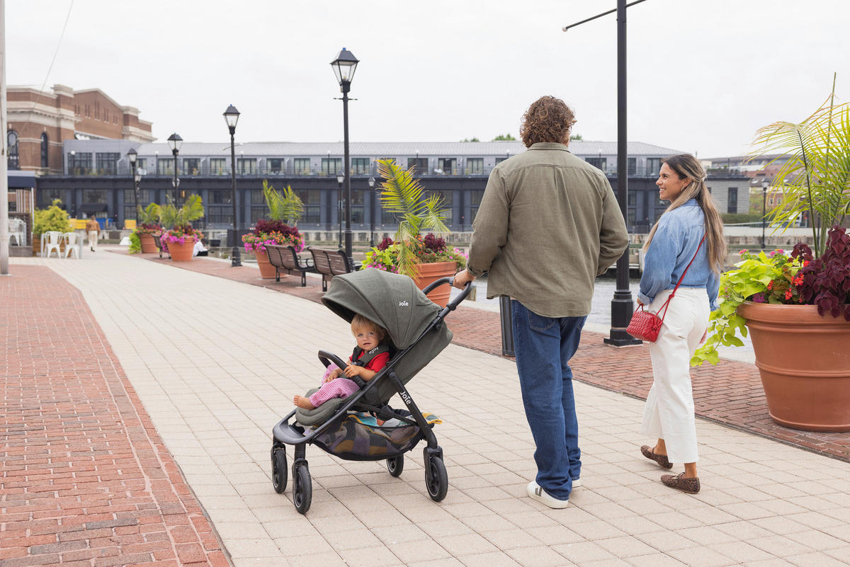 BUGGY Mydrift  - Dunkelgrün/Schwarz, Basics, Textil/Metall (58,5/108/97cm) - Joie