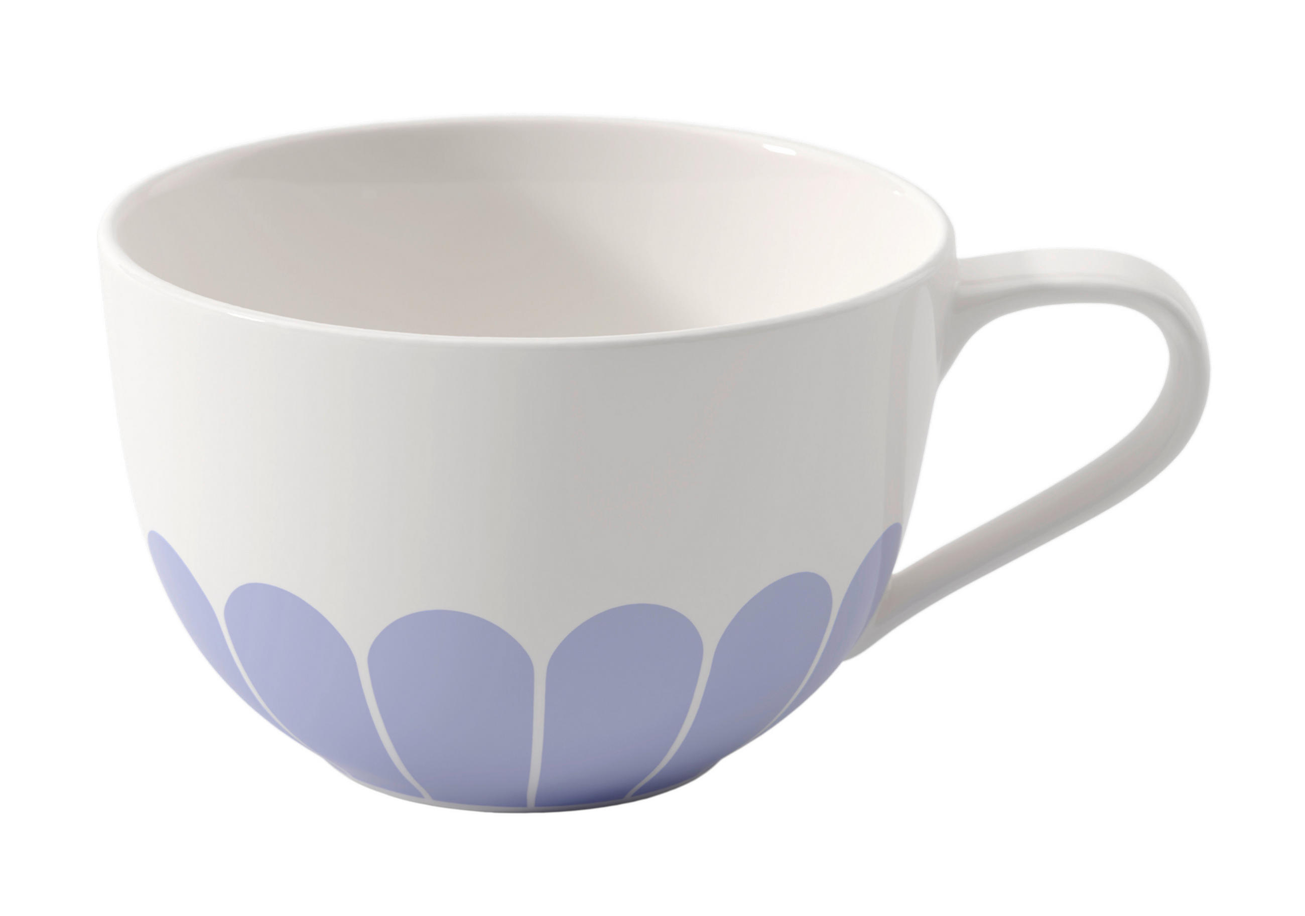 CAPPUCCINOTASSE - Pastellblau/Weiß, KONVENTIONELL, Keramik (14,5/11/7cm) - Villeroy & Boch