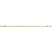 FÜGGÖNYKARNIS SZETT 100-190 cm  - sárgaréz, Design, fém (100-190cm) - Homeware
