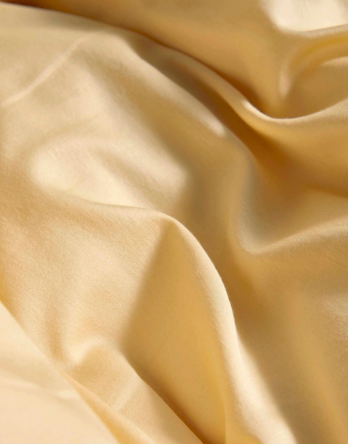 BETTWÄSCHE MINTE Satin  - Gelb, Basics, Textil (200/200cm) - Essenza