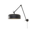WANDLEUCHTE it's about RoMi 115/49/26 cm   - Schwarz, Trend, Metall (115/49/26cm) - It's about Romi