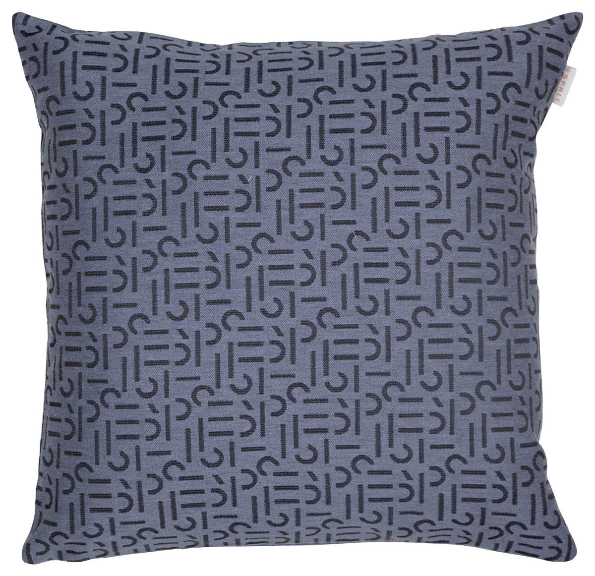 KISSENHÜLLE E-SCATTER Scatter 45/45 cm  - Blau/Dunkelblau, Konventionell, Textil (45/45cm) - Esprit