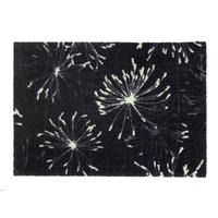 FUSSMATTE - Anthrazit/Mintgrün, Konventionell, Textil (50/70cm) - Schöner Wohnen Teppi