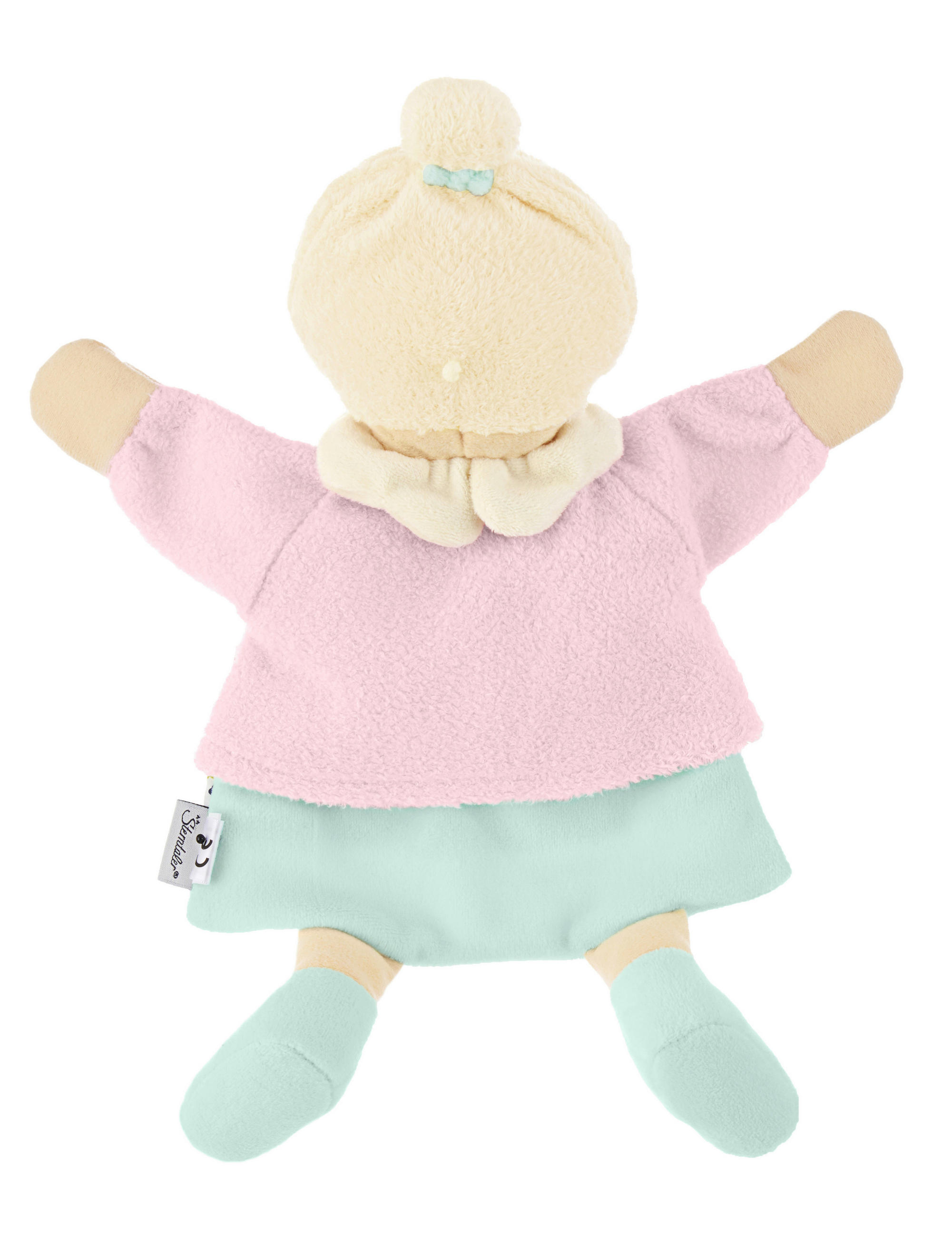HANDPUPPE Oma - Hellrosa/Beige, Basics, Textil (32/27/9cm) - Sterntaler