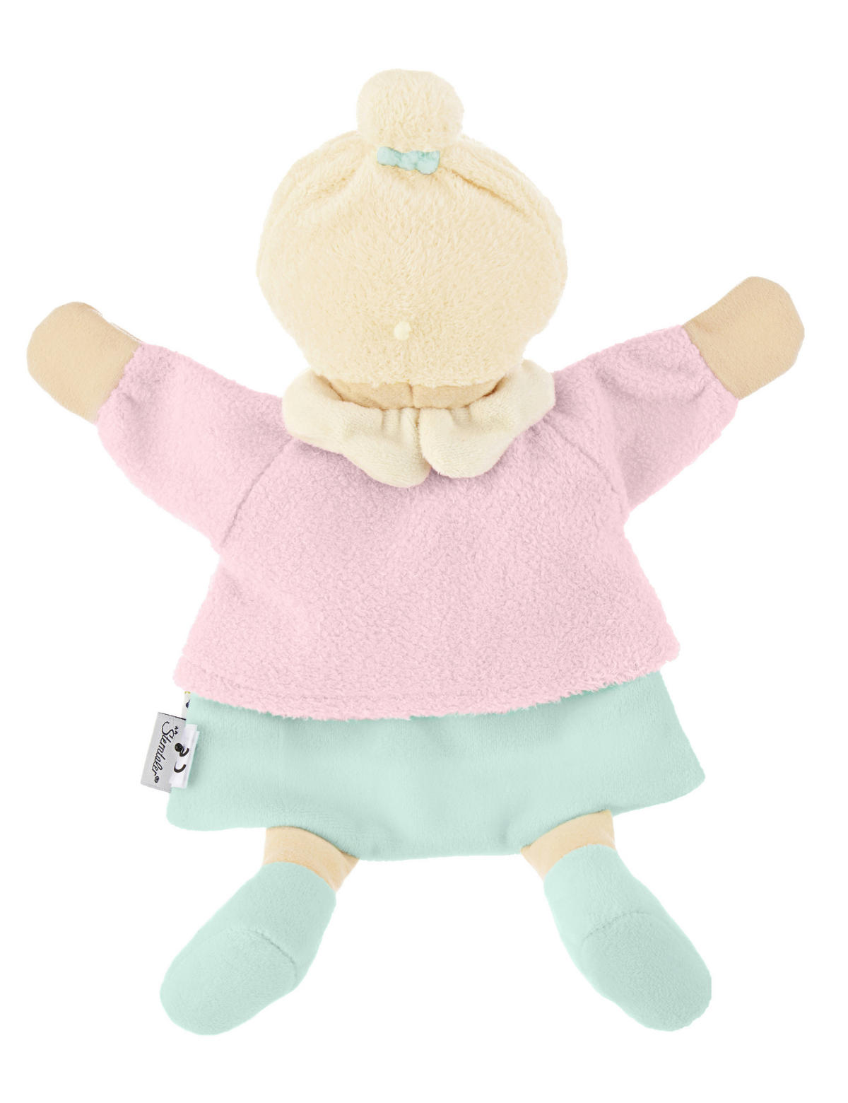 HANDPUPPE Oma - Hellrosa/Beige, Basics, Textil (32/27/9cm) - Sterntaler